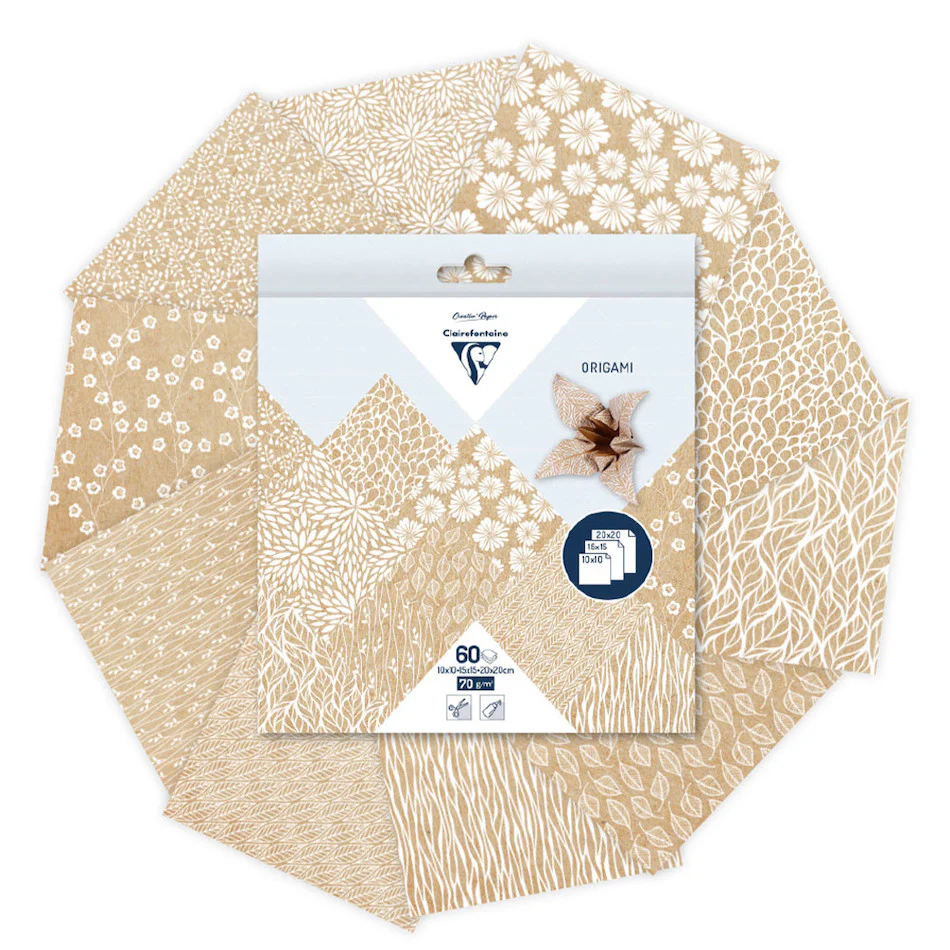 Clairefontaine Origami Set of 60 Sheets 3 Sizes - Image 9