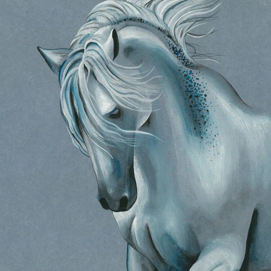 Clairefontaine Paint On Pad Denim Blue A3 - Image 2