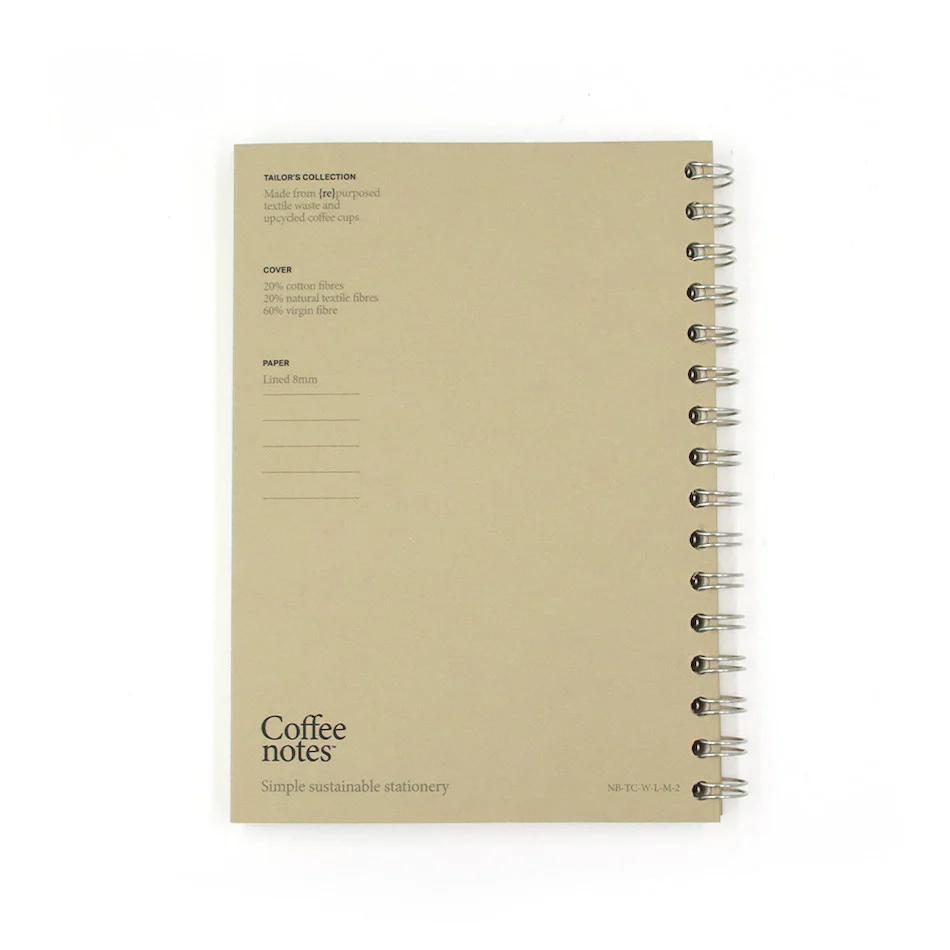 Coffeenotes Medio Wiro Notebook Camel Tweed - Image 4