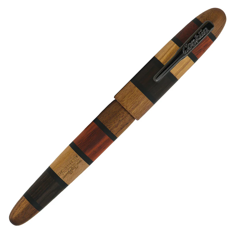 Conklin All American Fountain Pen Limited Edition Quad Wood 898 - Image 3