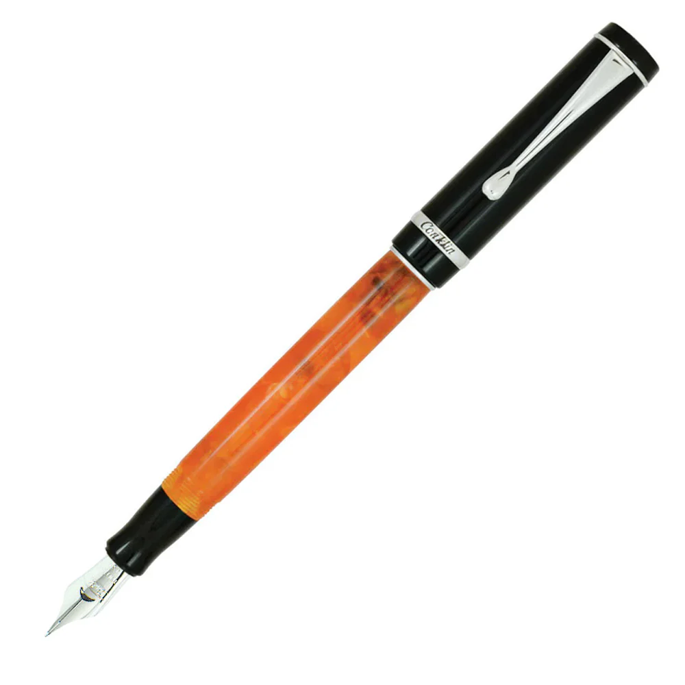 Conklin Duragraph Fountain Pen Orange Nights