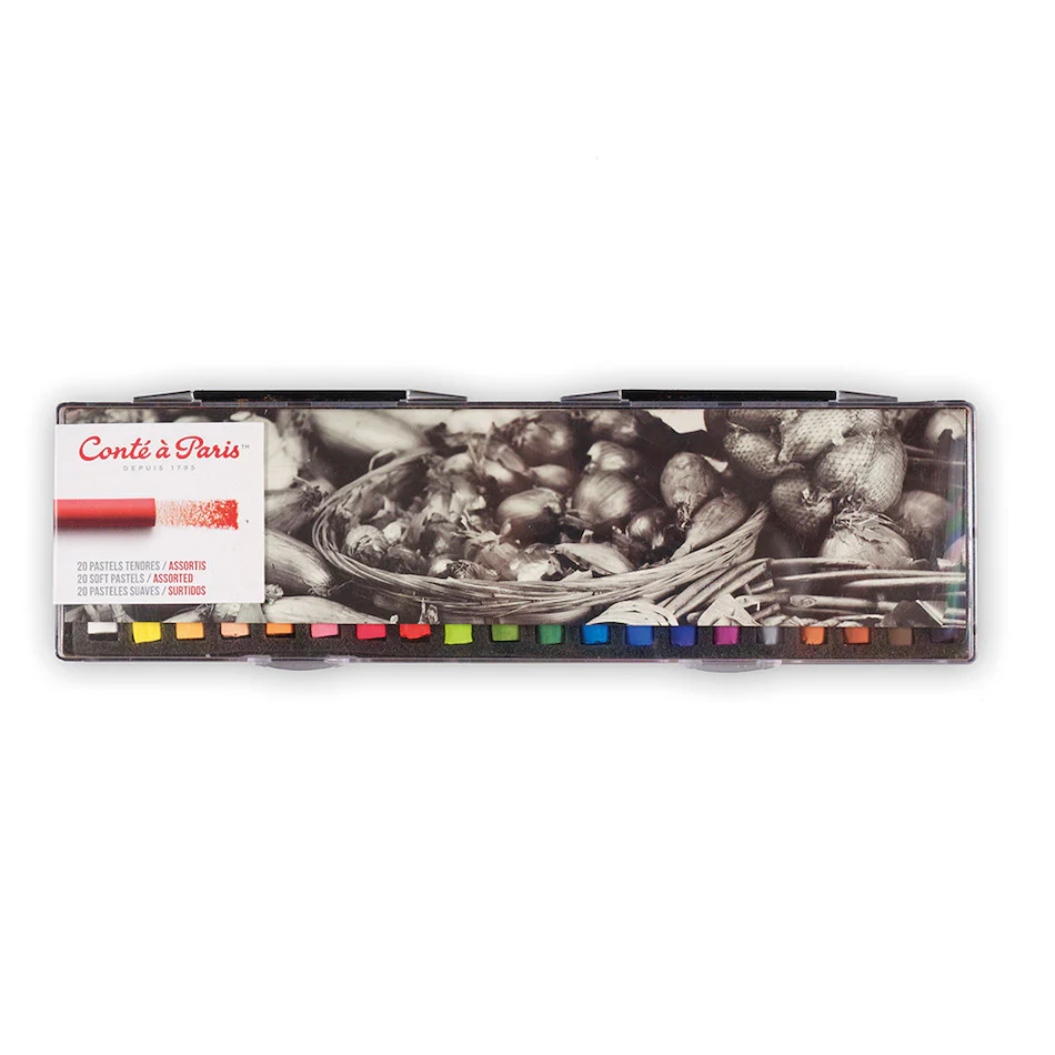 Conté à Paris Soft Pastel Set of 20 Assorted