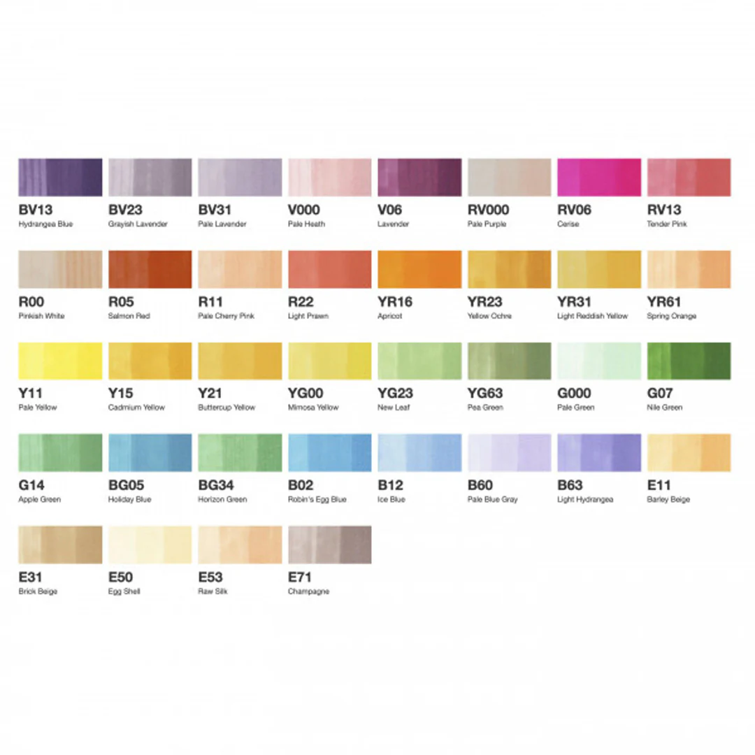 Copic Ciao Set of 36 - Image 10