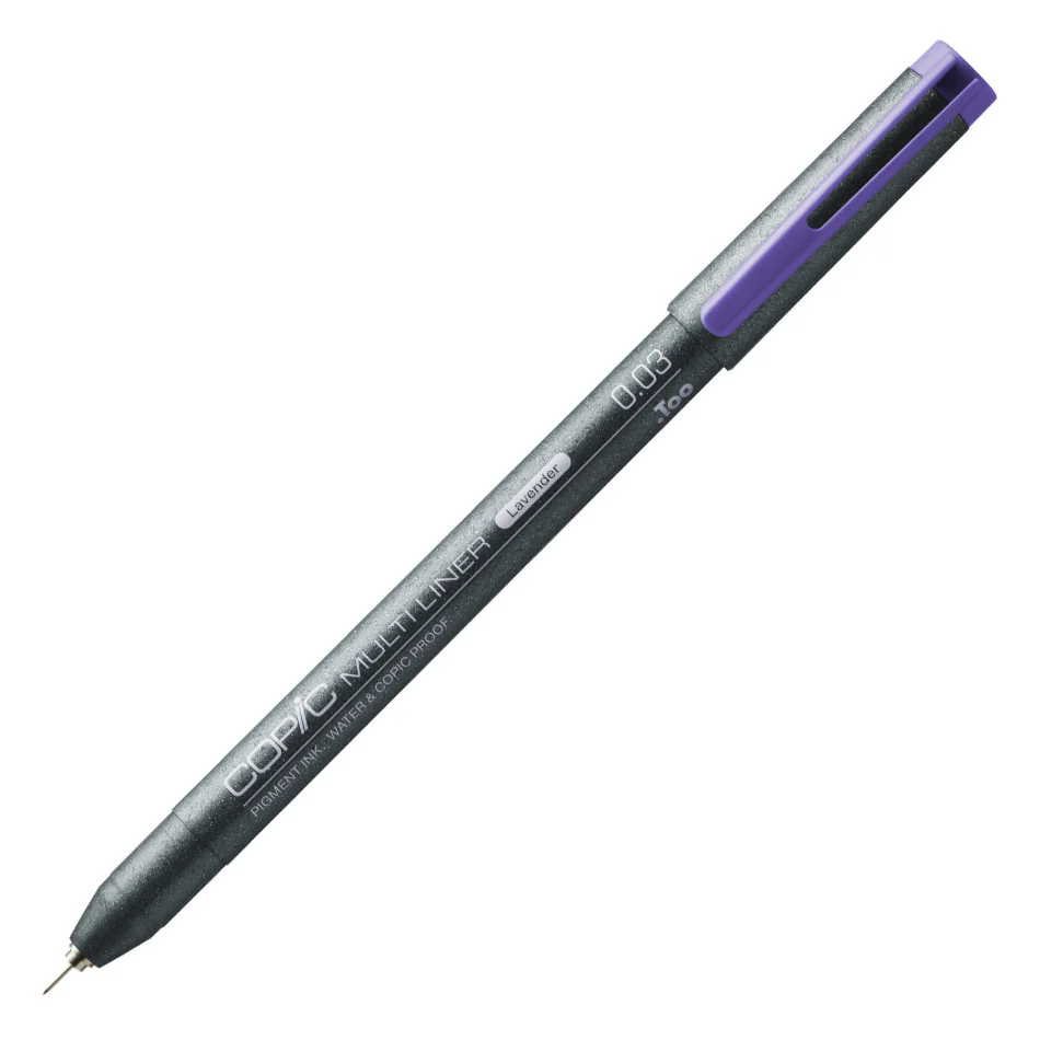 Copic MultiLiner Drawing Pen Lavender - Image 2