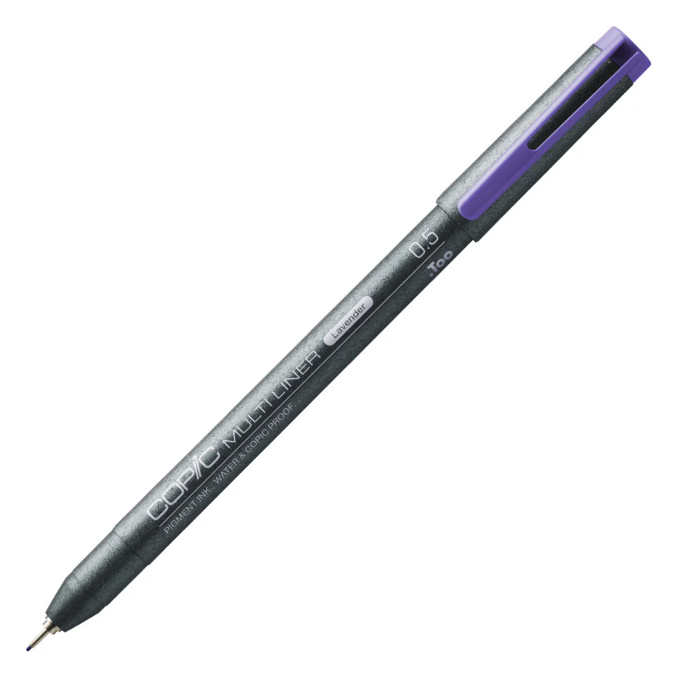 Copic MultiLiner Drawing Pen Lavender - Image 5