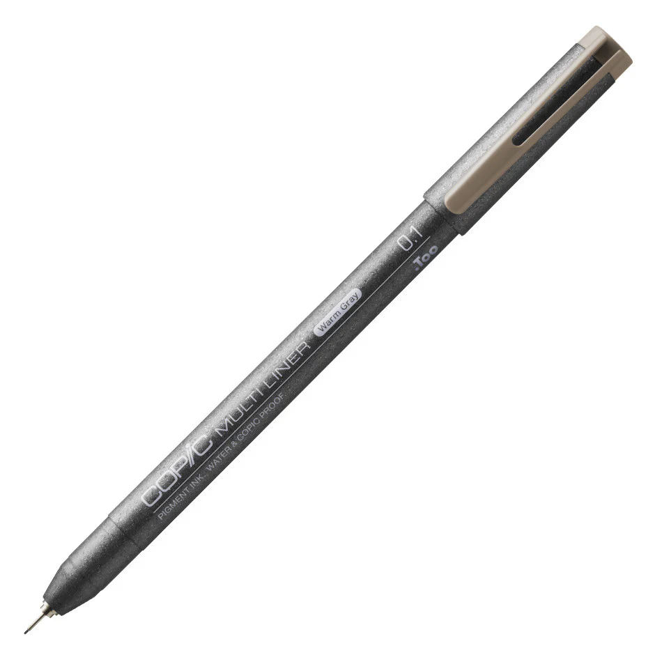 Copic MultiLiner Drawing Pen Warm Grey - Image 3