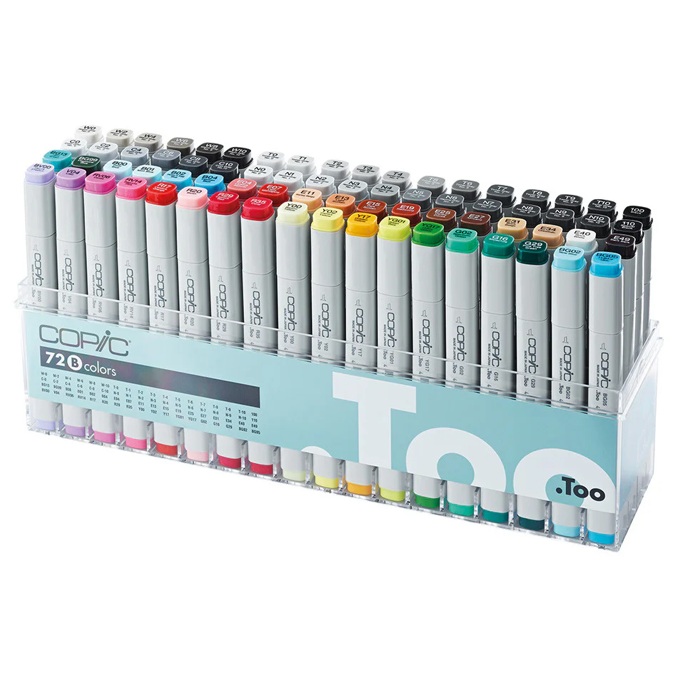 Copic Classic Marker Pen Set of 72 - Image 2