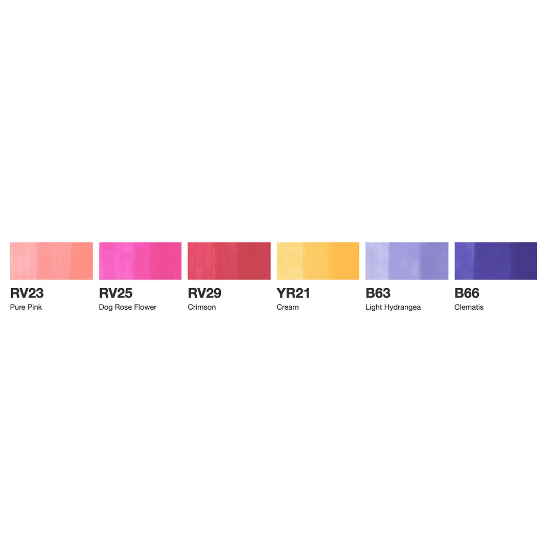 Copic Sketch Marker Pen Set of 6 - Image 14