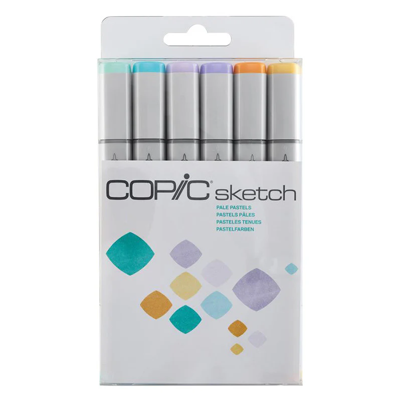 Copic Sketch Marker Pen Set of 6 - Image 7