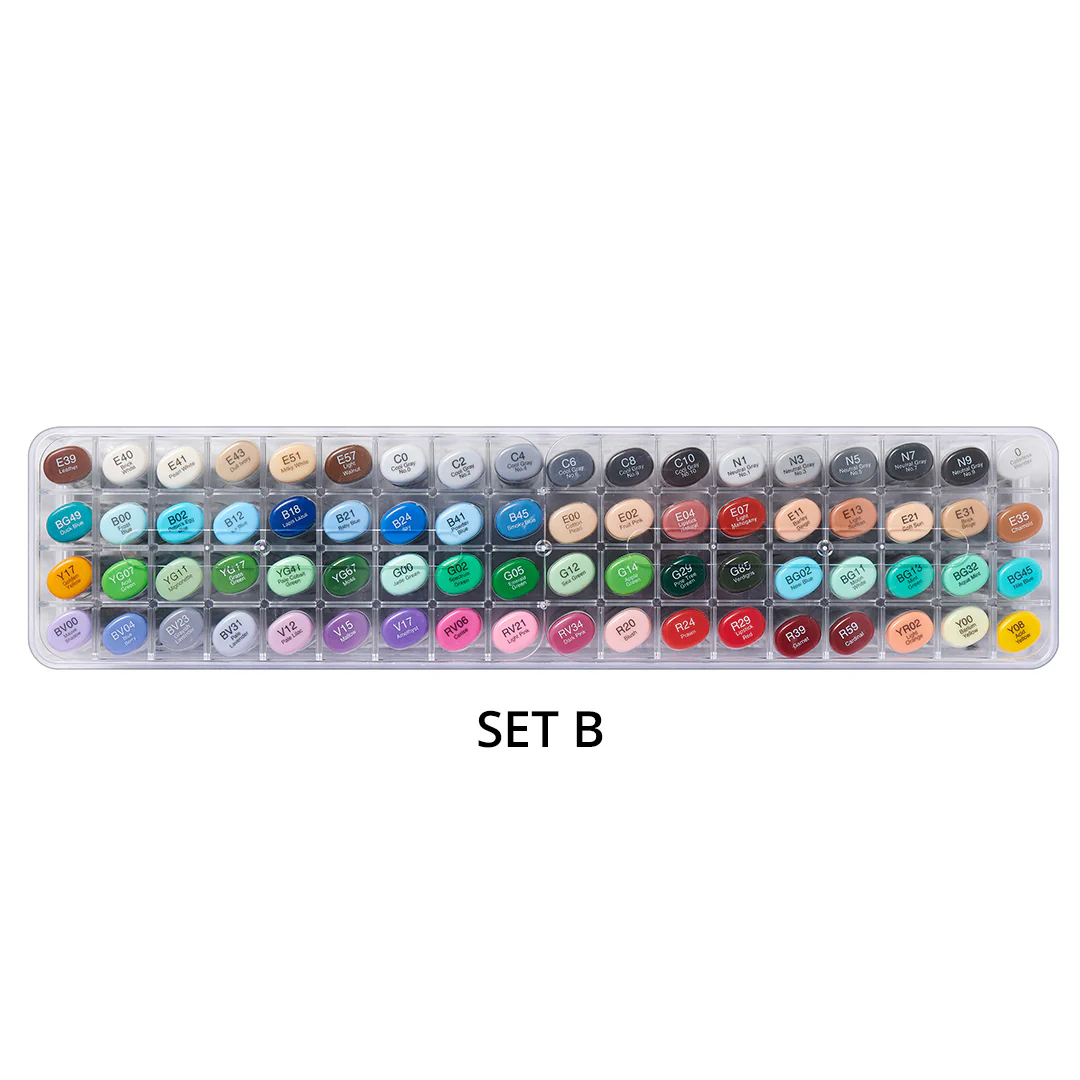 Copic Sketch Marker Pen Set of 72 - Image 5