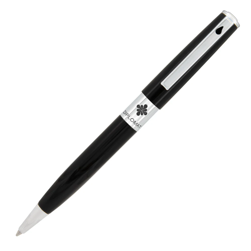 Diplomat CLR Ballpoint Pen Black Lacquer