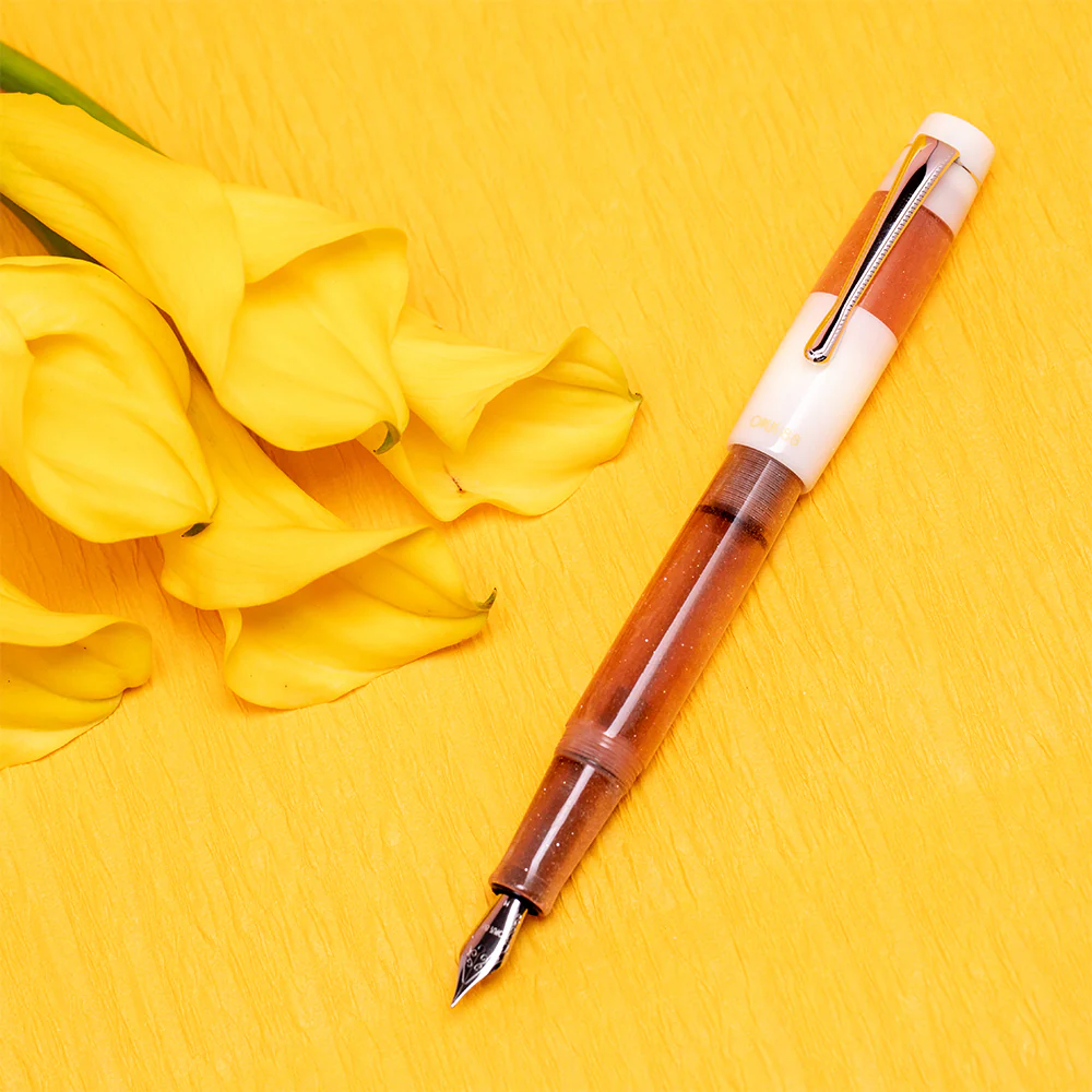 Opus 88 Koloro Eye Dropper Fountain Pen Pink - Image 5