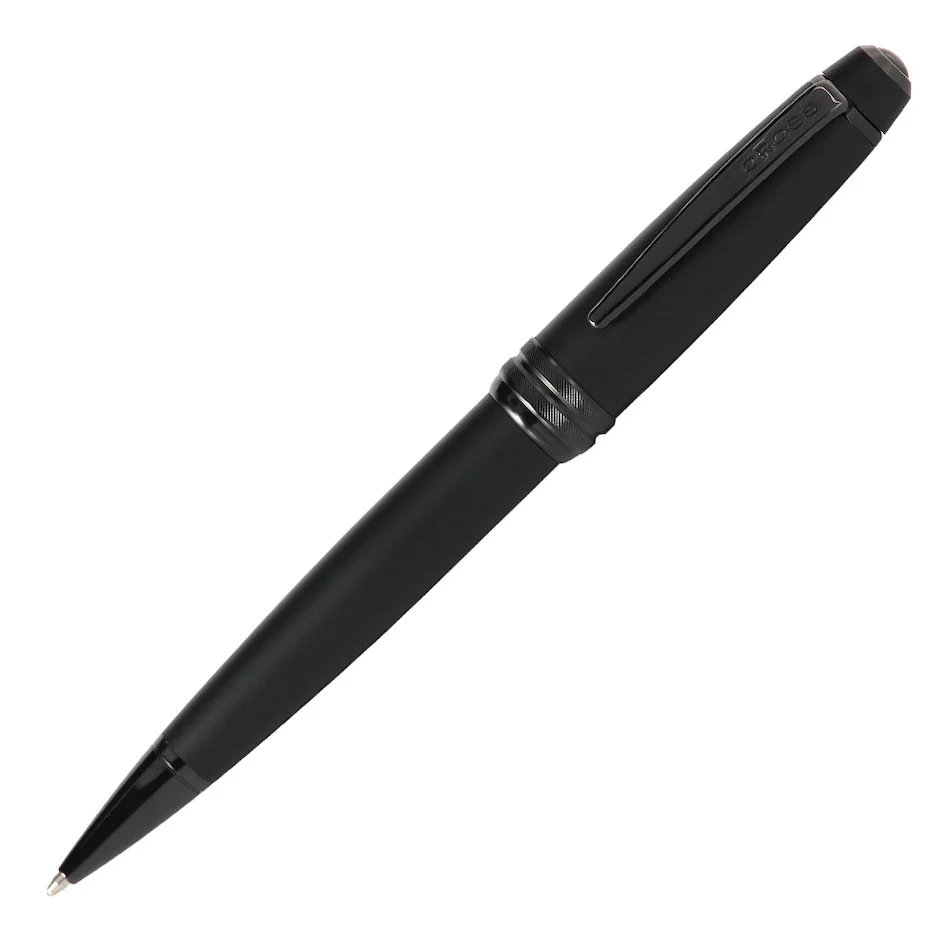 Cross Bailey Ballpoint Pen Black Lacquer with Black Trim