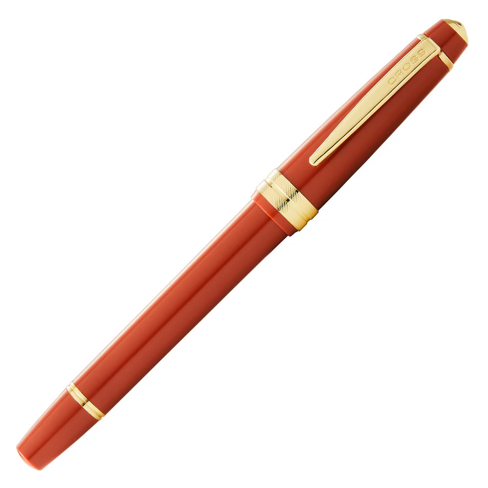 Cross Bailey Light Fountain Pen Amber with Gold Trim - Image 4