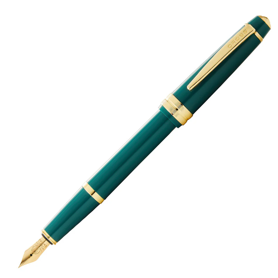 Cross Bailey Light Fountain Pen Green with Gold Trim
