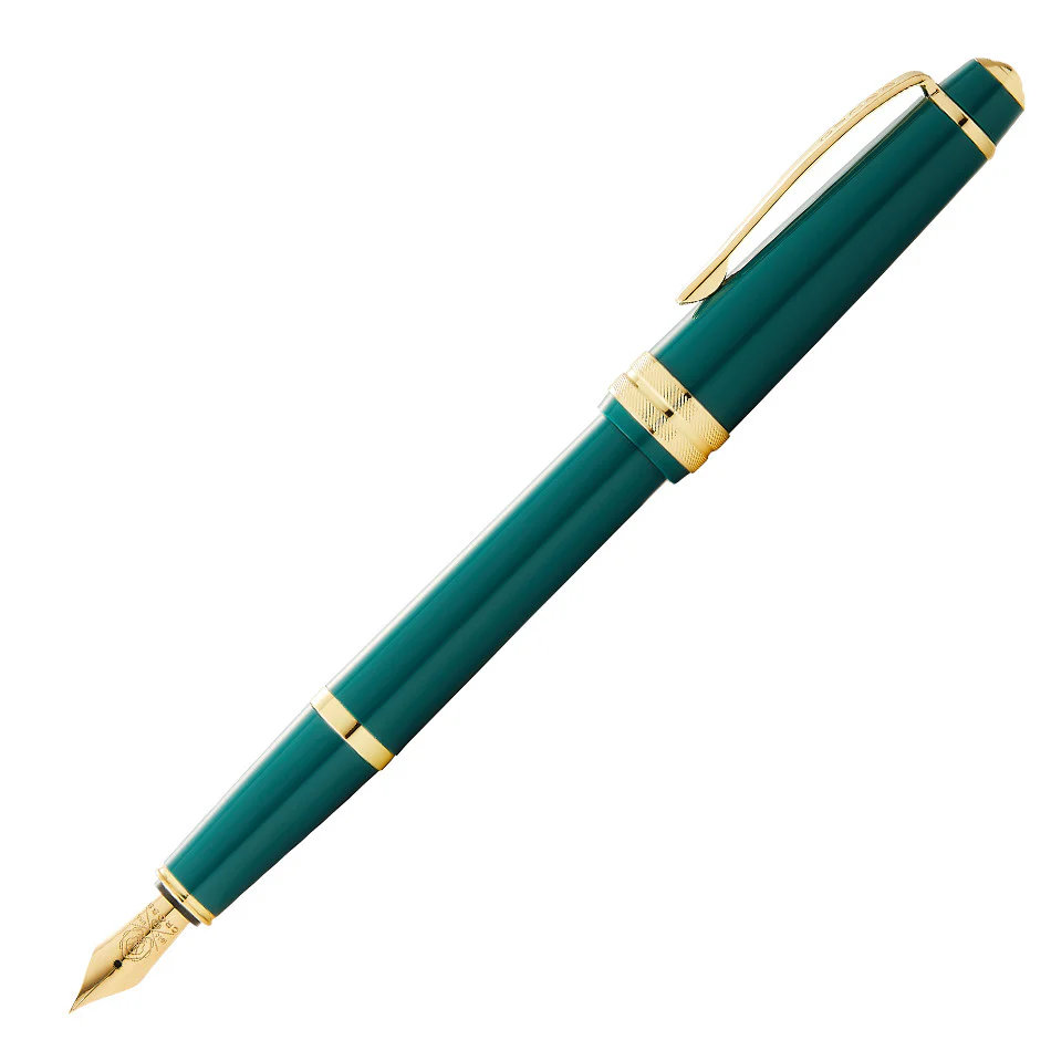 Cross Bailey Light Fountain Pen Green with Gold Trim - Image 2