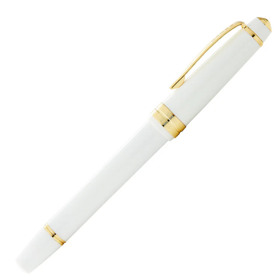 Cross Bailey Light Fountain Pen White with Gold Trim - Image 3
