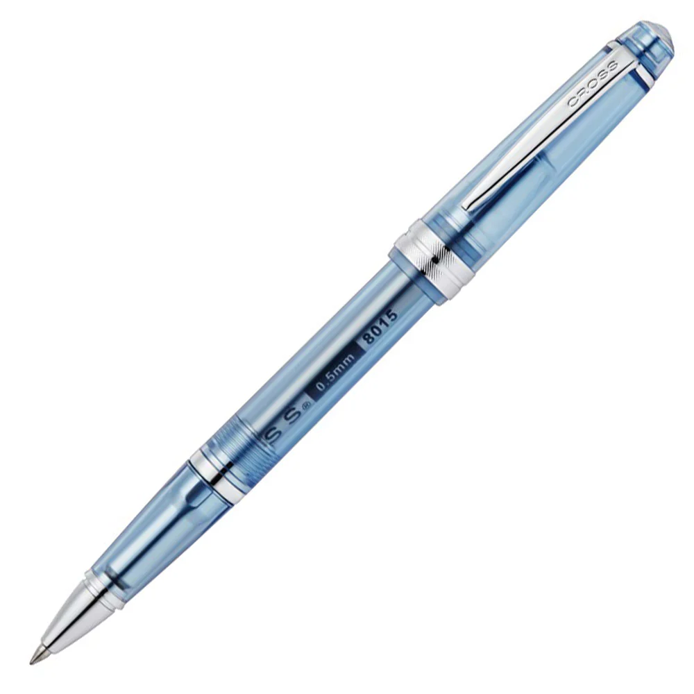 Cross Bailey Light Translucent Blue Resin Rollerball Pen - Image 4