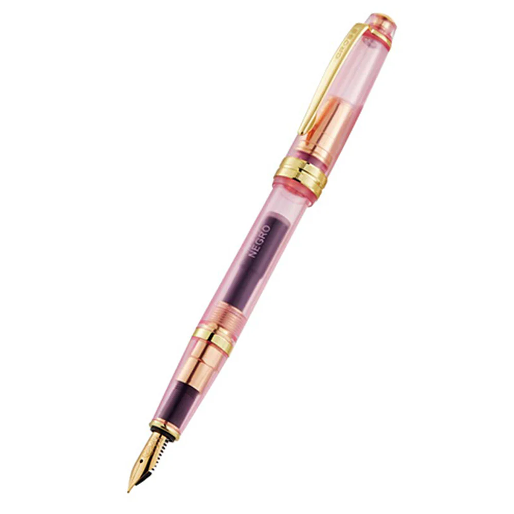 Cross Bailey Light Translucent Pink Sapphire Fountain Pen Extra Fine - Image 3