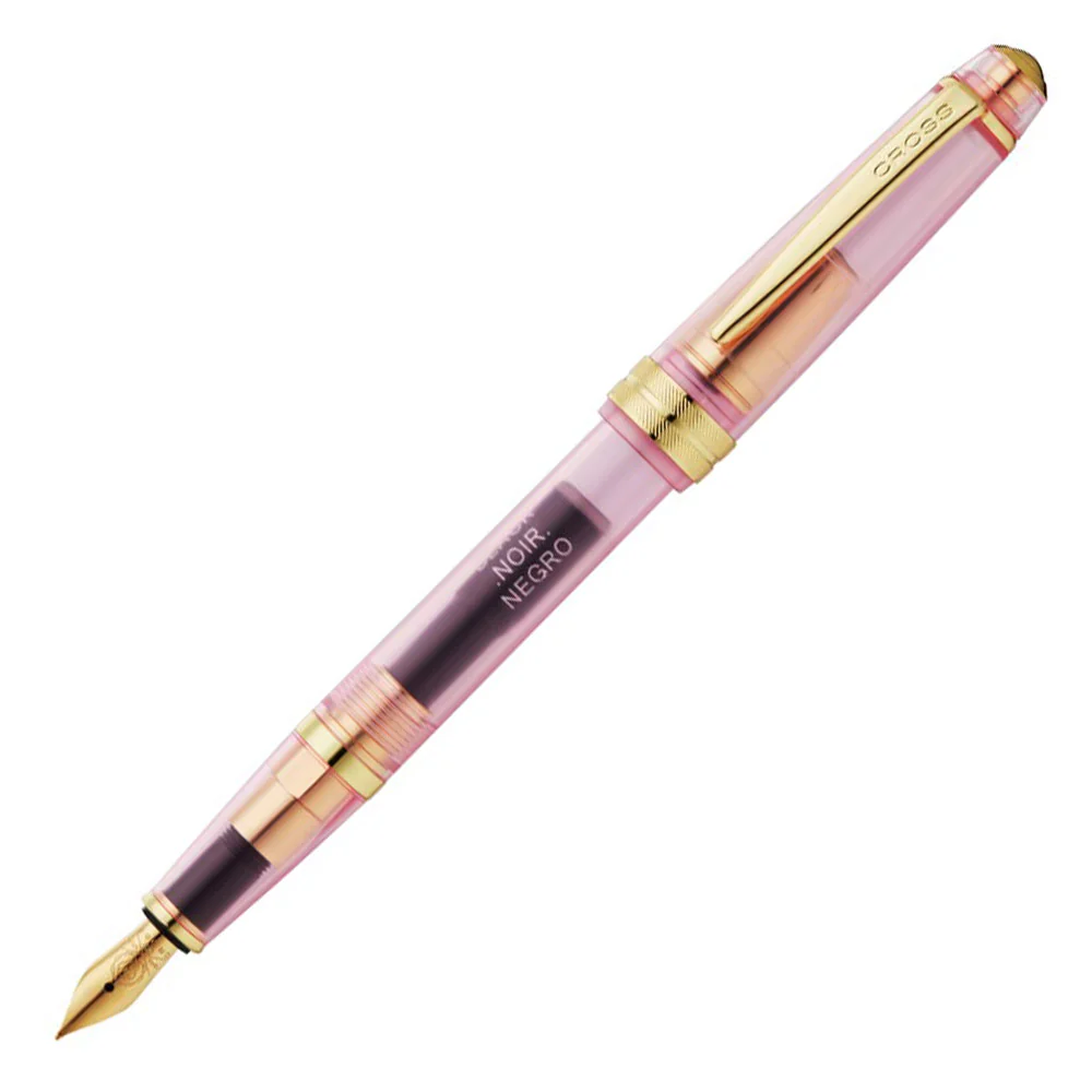 Cross Bailey Light Translucent Pink Sapphire Fountain Pen Extra Fine - Image 4