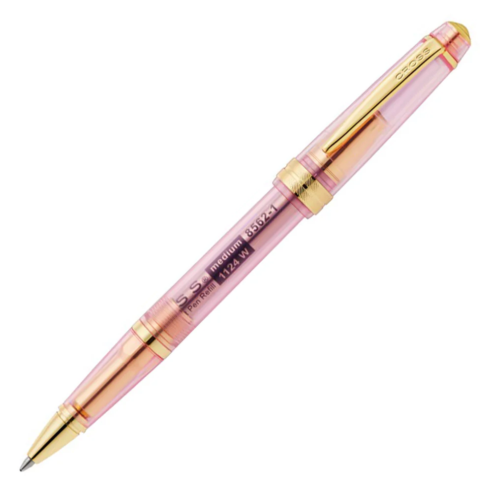 Cross Bailey Light Translucent Pink Sapphire Resin Ballpoint Pen - Image 3