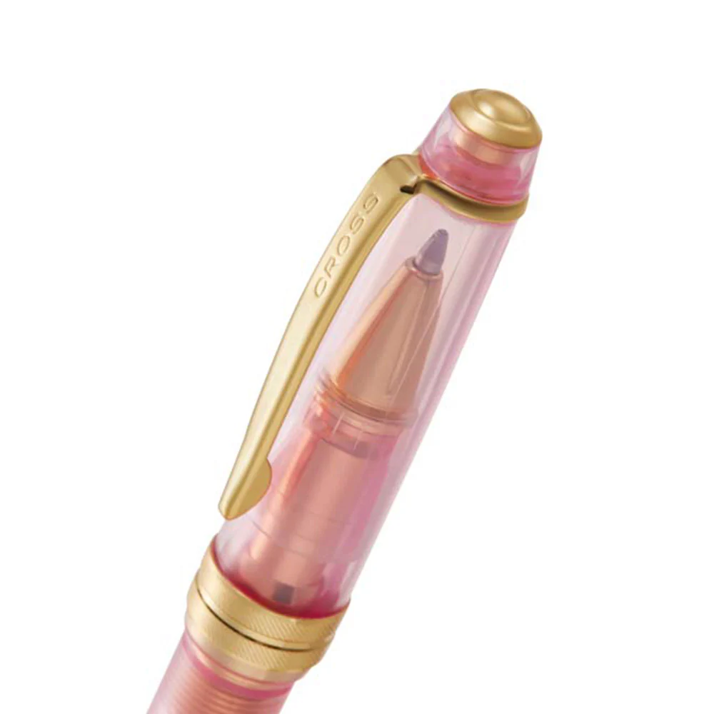 Cross Bailey Light Translucent Pink Sapphire Resin Ballpoint Pen - Image 4