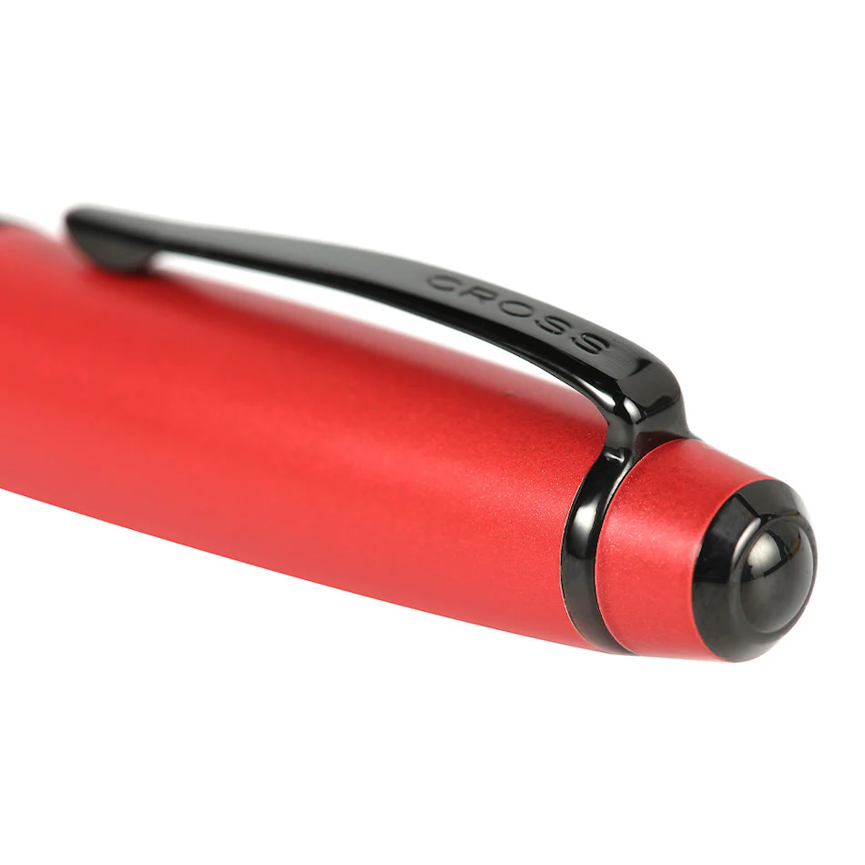 Cross Bailey Rollerball Pen Red Lacquer with Black Trim - Image 3