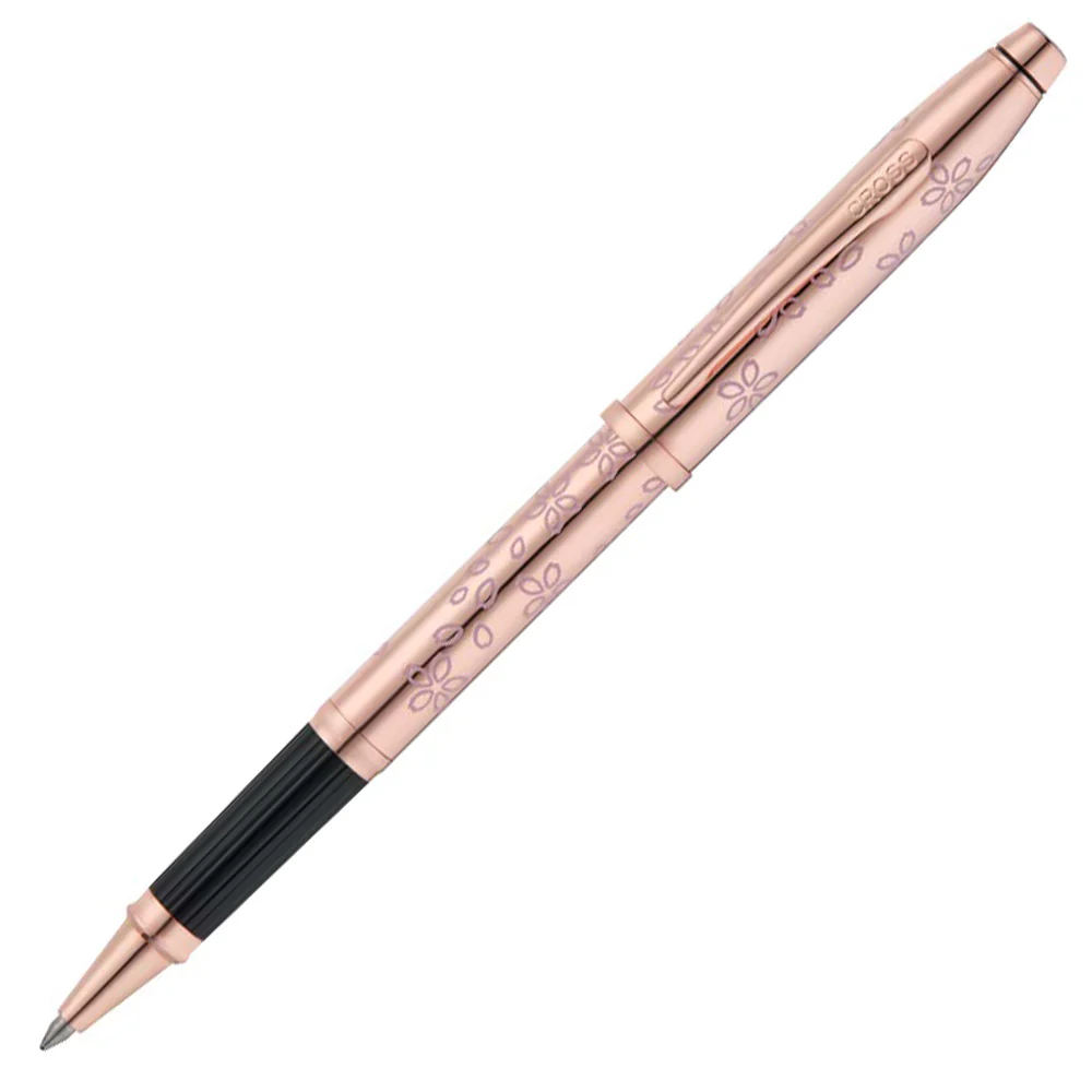 Cross Century II Cherry Blossom Rose Gold Plated Rollerball Pen - Image 3