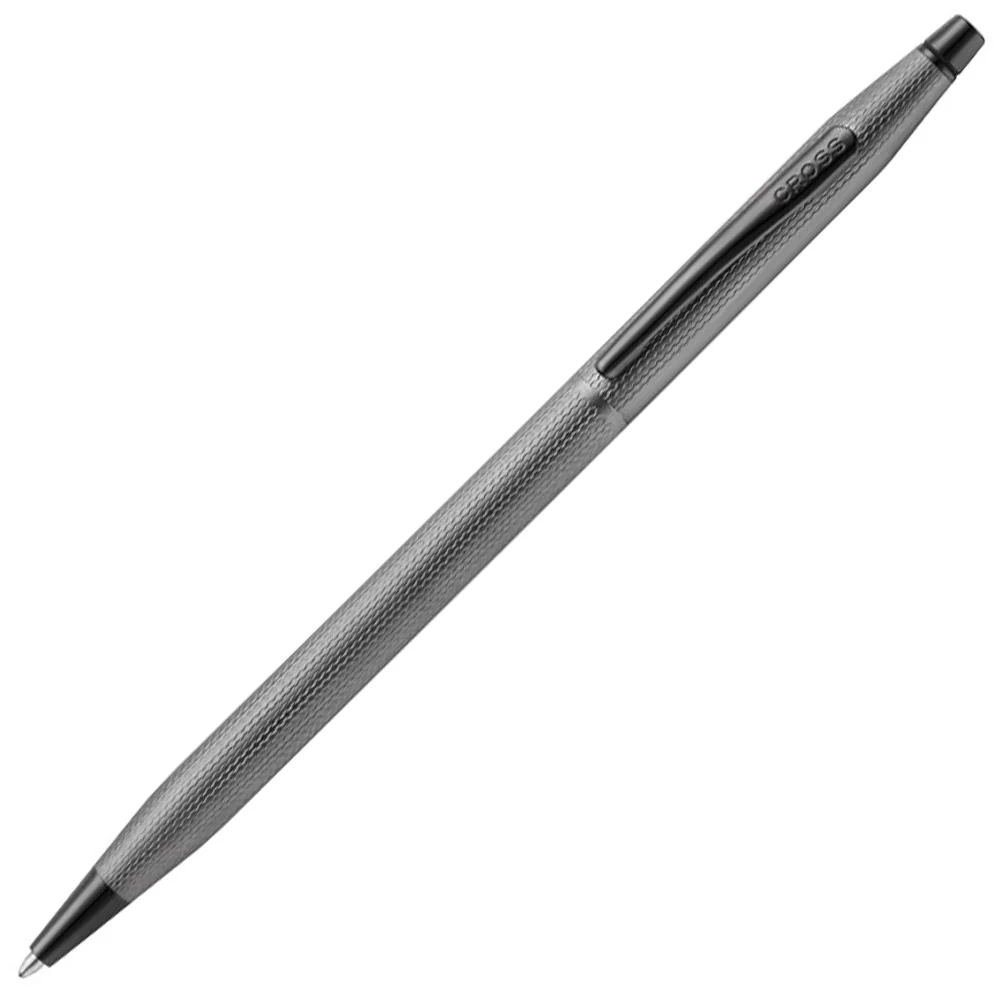 Cross Classic Century Polished Slate Gray Engraved Diamond Pattern Ballpoint Pen - Image 3