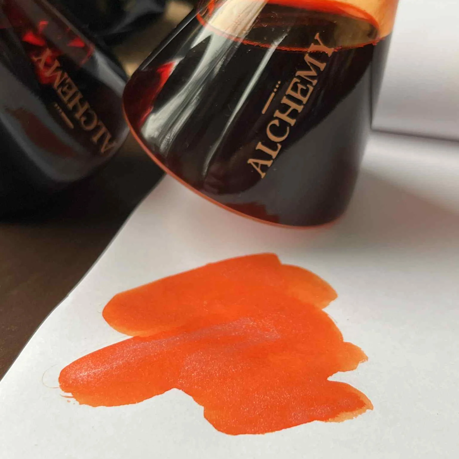 Cult Pens Exclusive Alchemy Ink By Endless 60ml Orange - Image 3