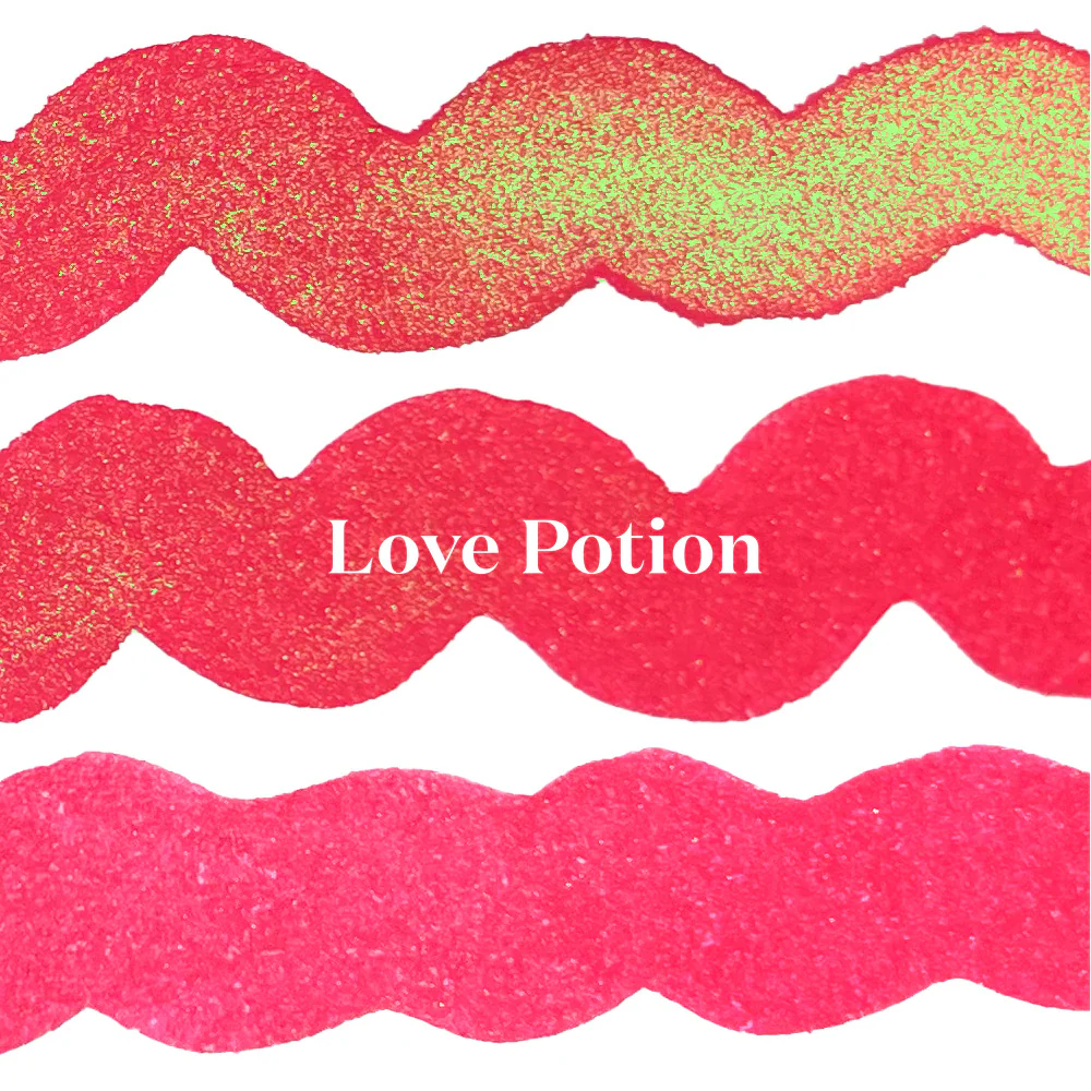 Cult Pens Exclusive Love Potion Shimmer Ink by Diamine 50ml - Image 2