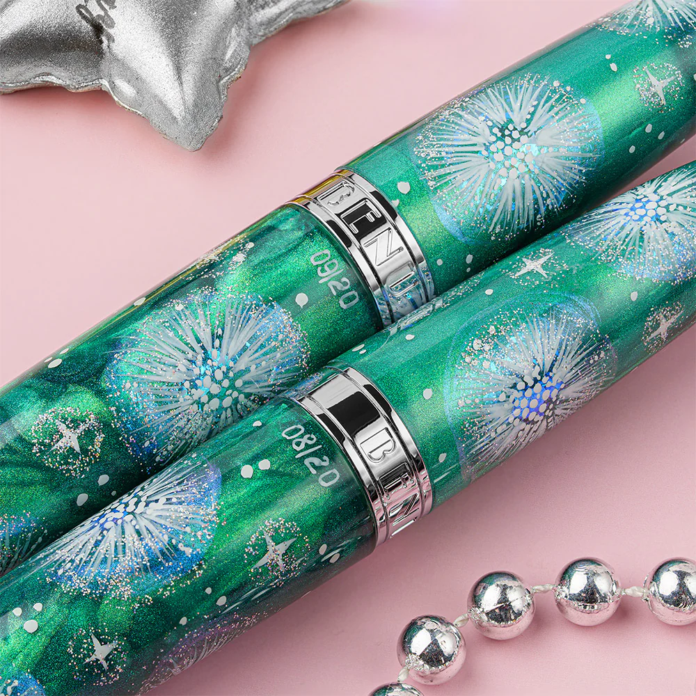 Cult Pens Exclusive Minima 20th Birthday Hand Painted Celebration Pen by Benu Special Limited Edition - Image 3