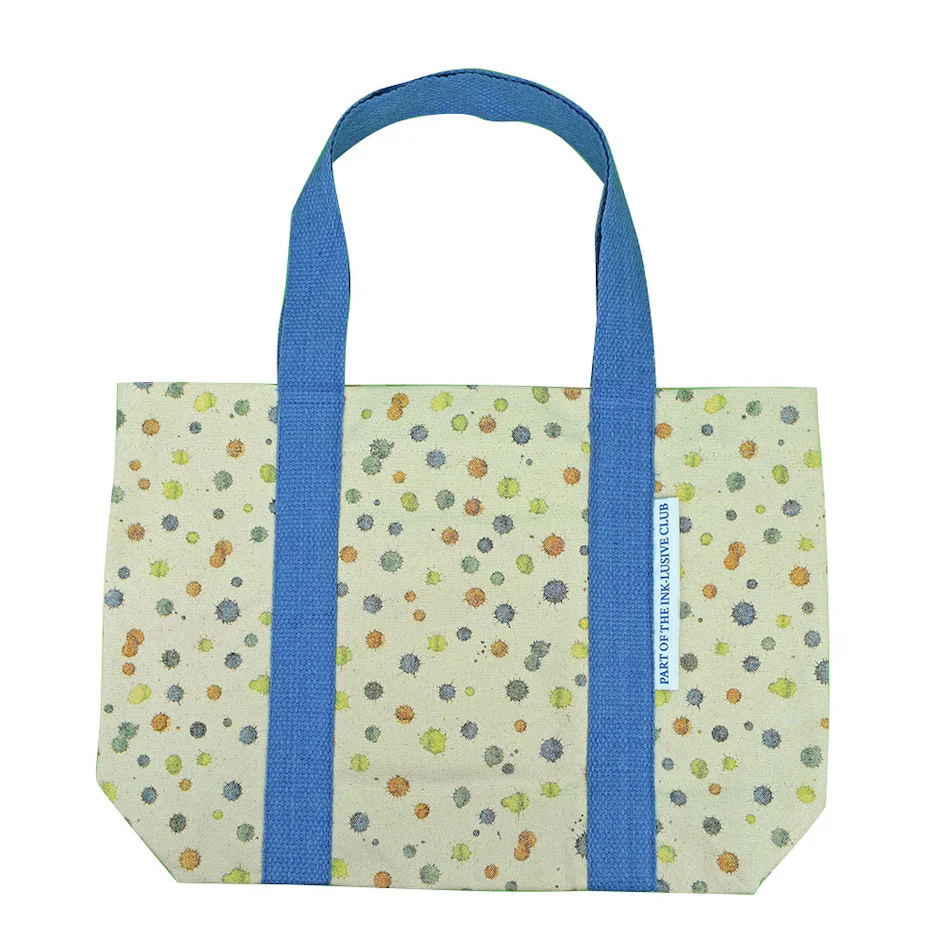 Cult Pens Ink Splodge Canvas Boat Tote