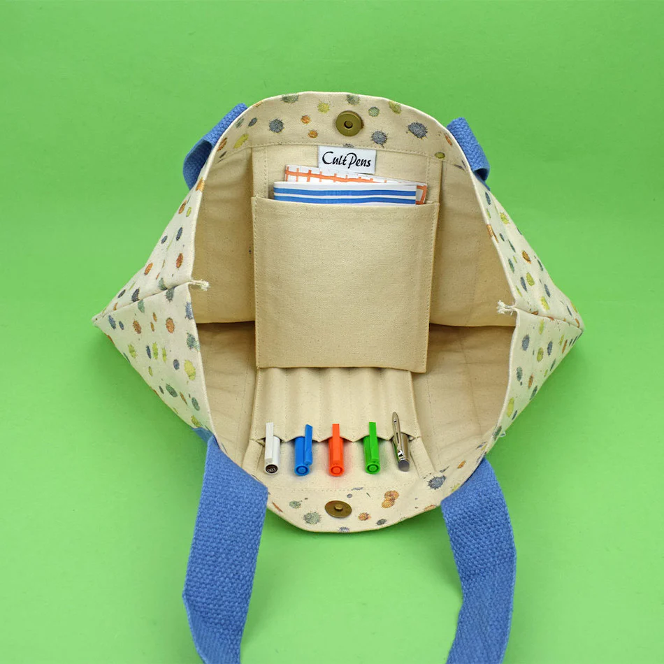 Cult Pens Ink Splodge Canvas Boat Tote - Image 5