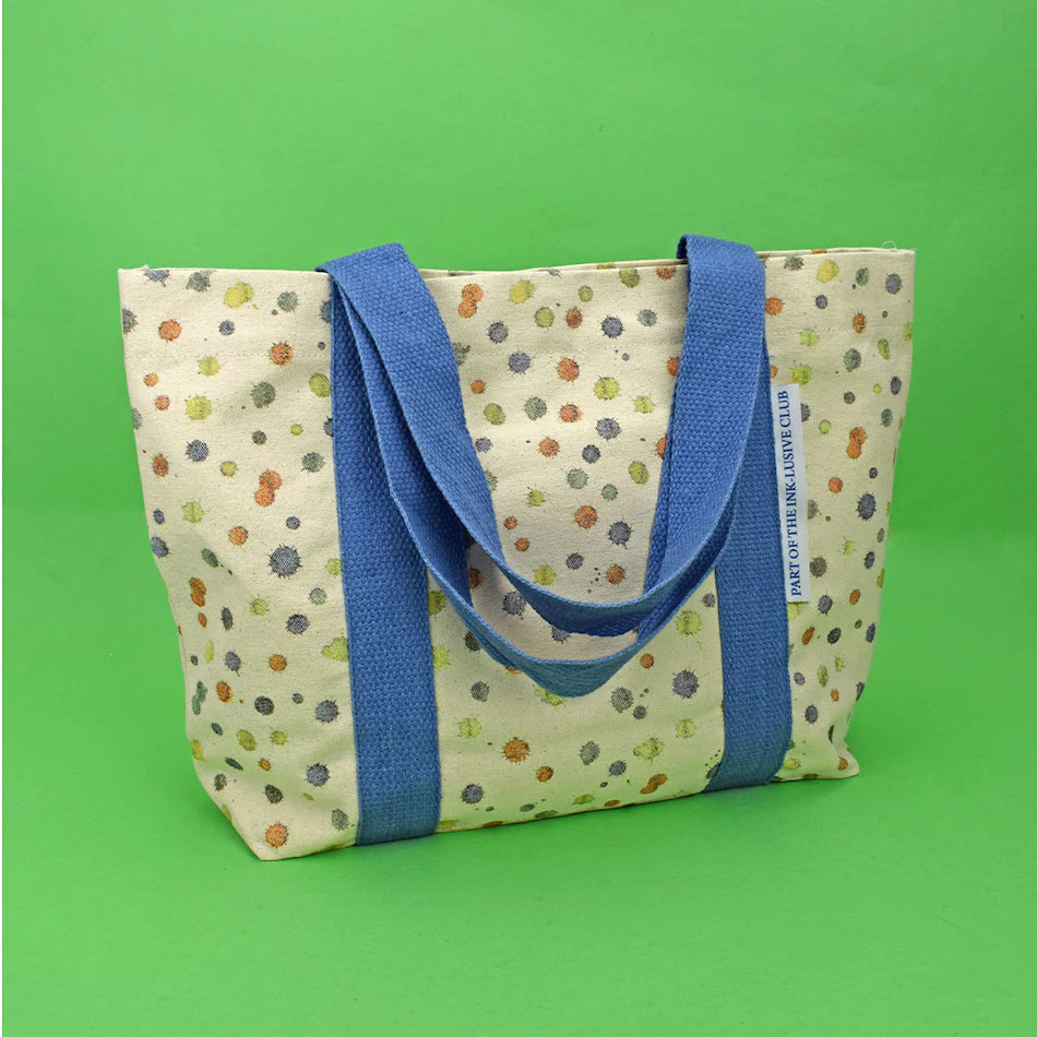 Cult Pens Ink Splodge Canvas Boat Tote - Image 6