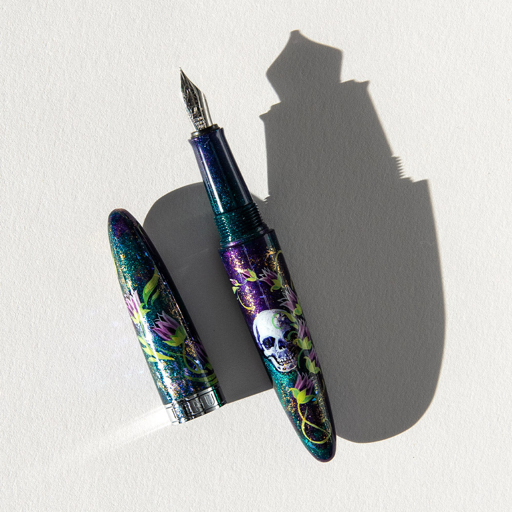 Cult Pens x Benu Deadly Nightshade Limited Edition Minima Fountain Pen - Image 3