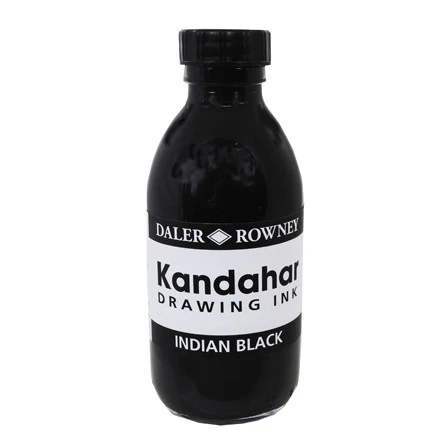 Daler-Rowney Black Kandahar Ink - Image 2