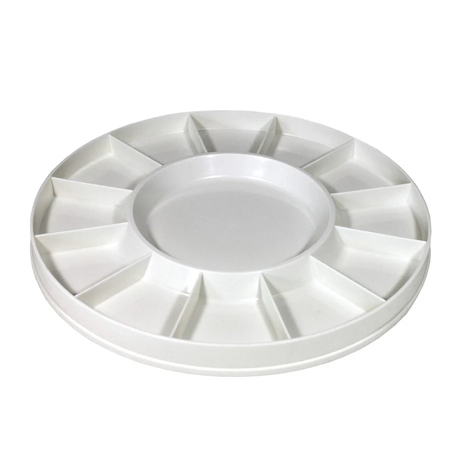 Daler-Rowney Plastic Palette 12-Well Circular Tray