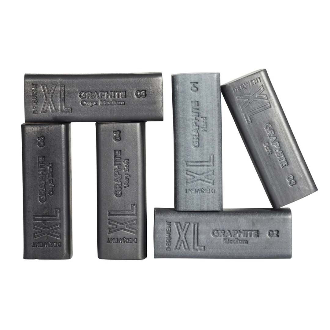 Derwent Graphite XL Block Tin of 6 - Image 2