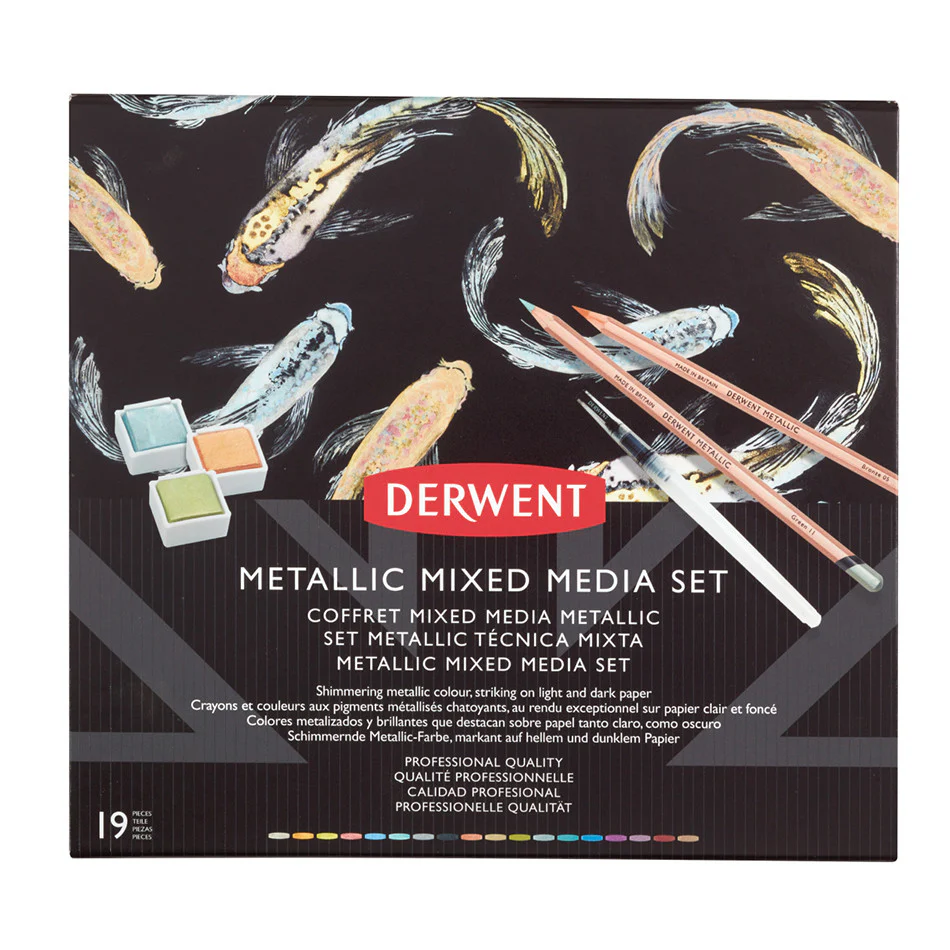 Derwent Metallic Mixed Media Set - Image 4