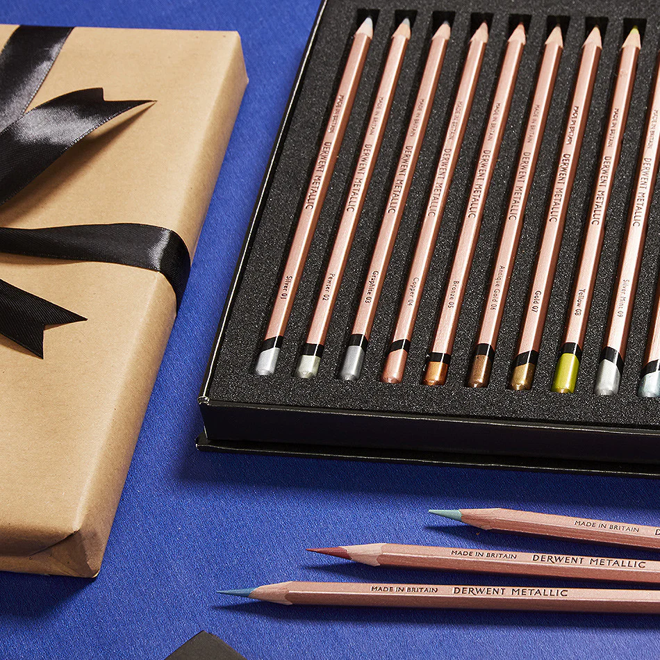 Derwent Metallic Pencils Box of 20 Limited Edition - Image 5