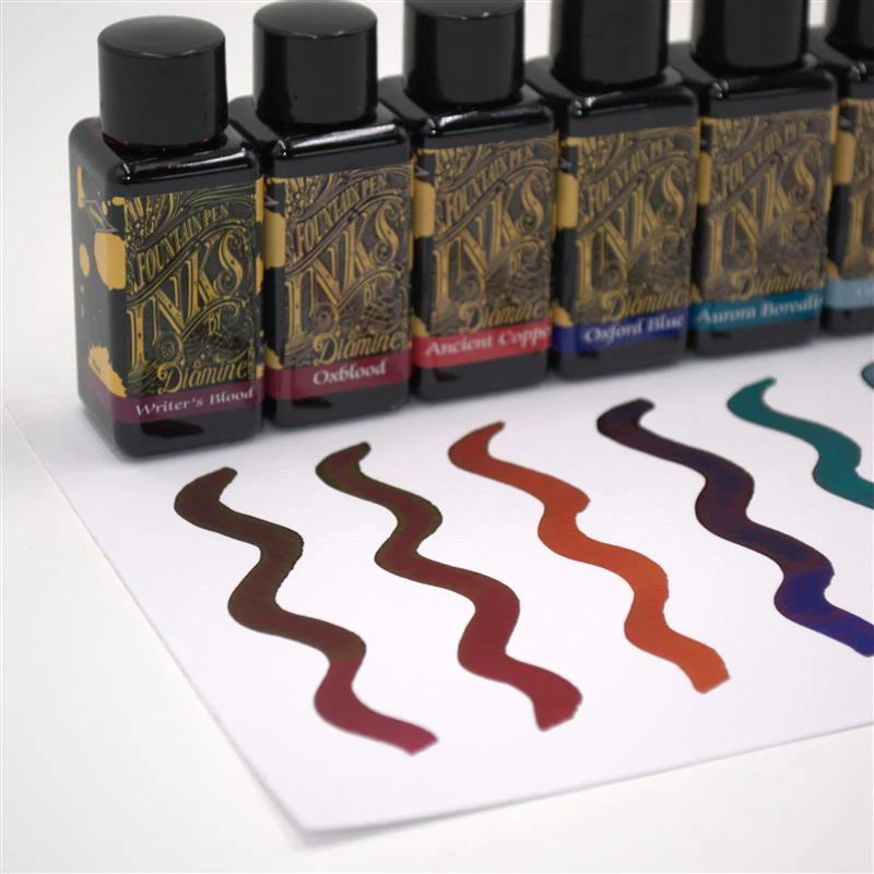 Diamine 30ml Set of 7 Colours Bestsellers - Image 4