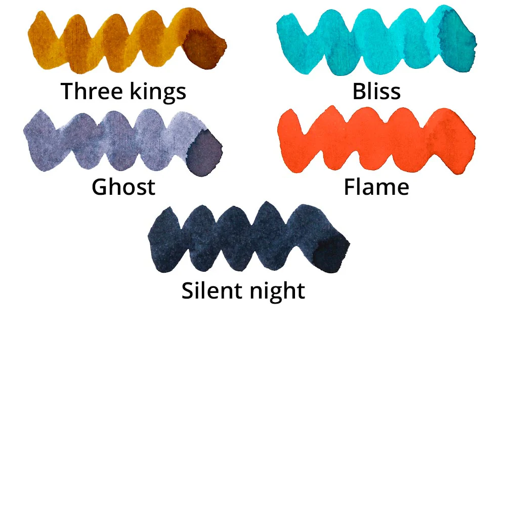 Diamine Inkvent Green Edition 50ml Ink - Image 3