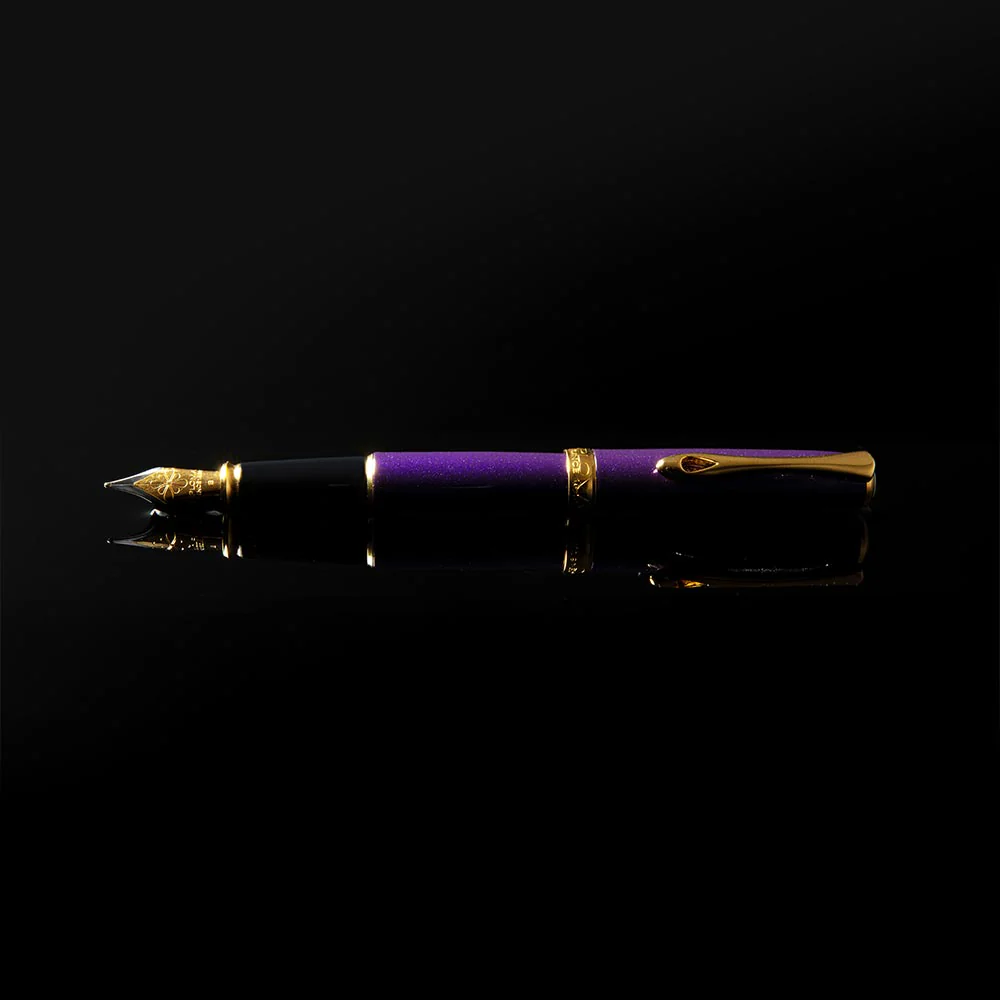 Diplomat Excellence A2 Skyline Fountain Pen Violet Rain - Image 5