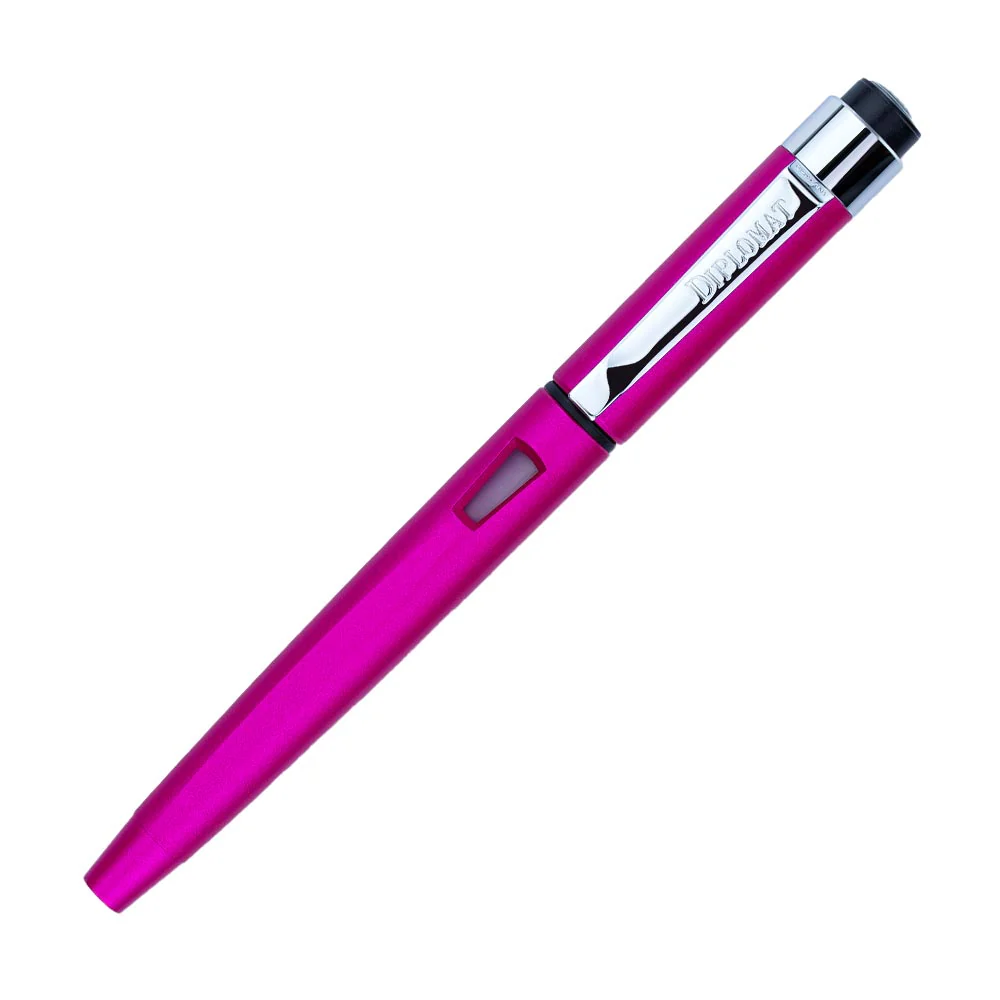 Diplomat Magnum Fountain Pen Hot Pink - Image 2