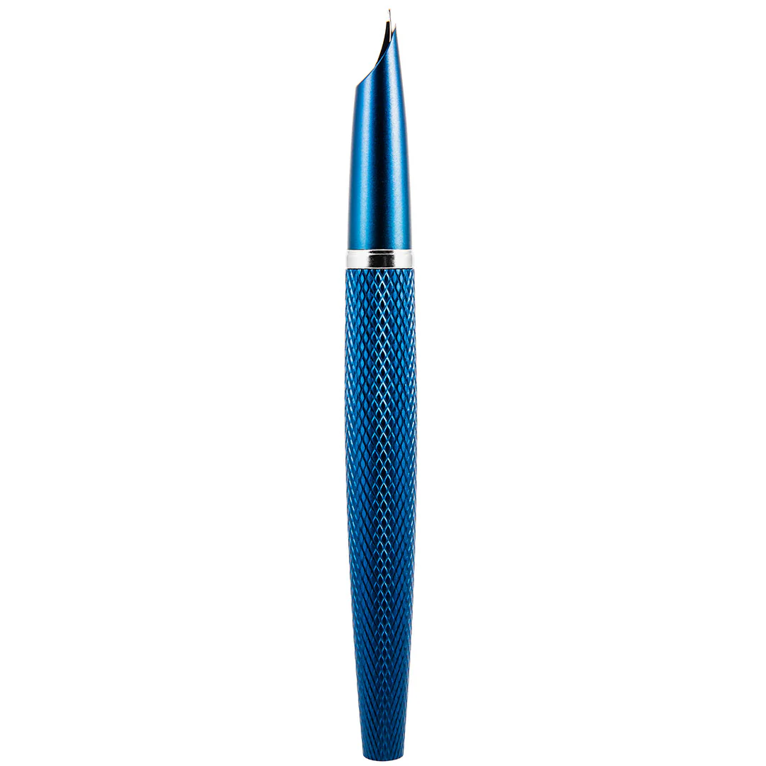 Diplomat Viper Guilloche Fountain Pen Blue - Image 5