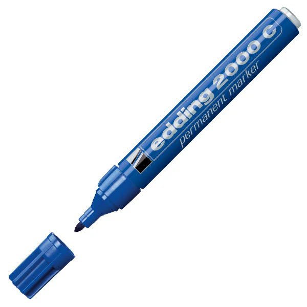 edding 2000C Permanent Marker Pen Bullet - Image 3
