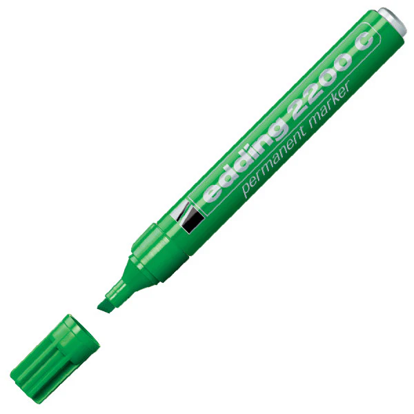 edding 2200C Permanent Marker Pen Chisel - Image 4