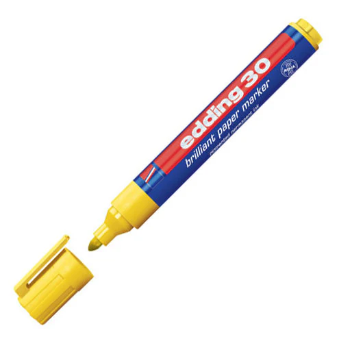 edding 30 Brilliant Paper Marker Pen Bullet - Image 5