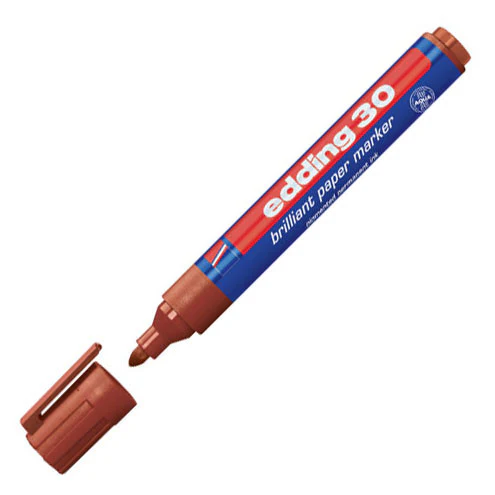 edding 30 Brilliant Paper Marker Pen Bullet - Image 7